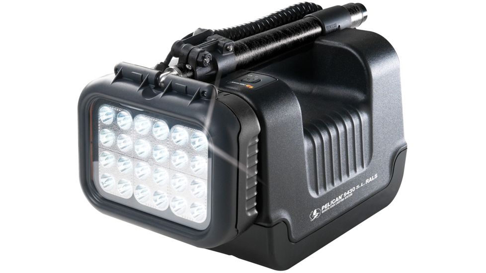 Pelican 9430SL Focused Beam Black RALS Spot Light