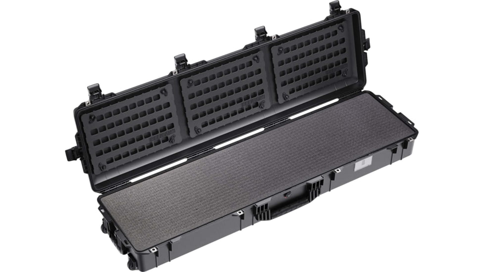 Pelican Air Long Gun Case With Foarm,55in Length, Black, 017550-0000-110