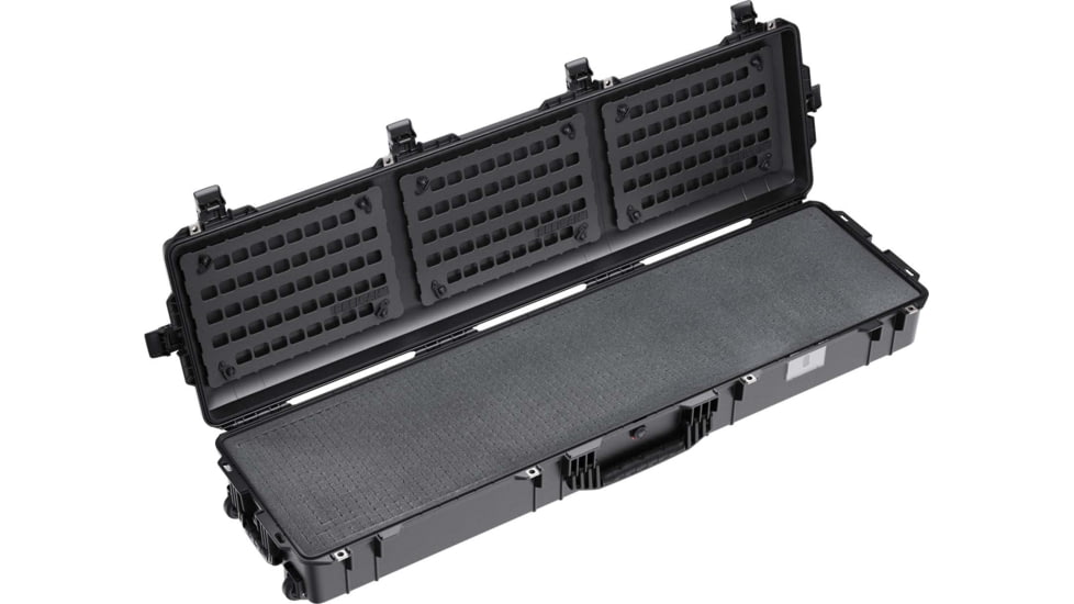 Pelican Air Long Gun Case With Foarm,55in Length, Black, 017550-0000-110