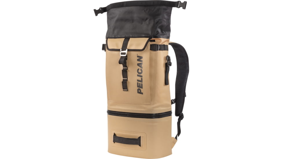 Pelican Dayventure Backpack Soft Cooler, 18.36 L, Coyote, SOFT-CBKPK-COYOTE