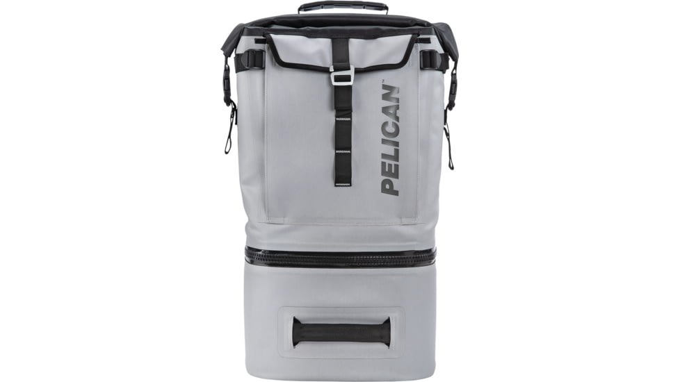 Pelican Dayventure Backpack Soft Cooler, 18.36 L, Light Grey, SOFT-CBKPK-LGRY