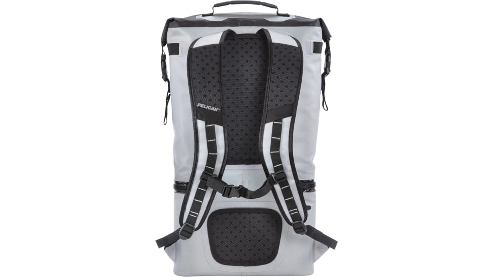 Pelican Dayventure Backpack Soft Cooler, 18.36 L, Light Grey, SOFT-CBKPK-LGRY