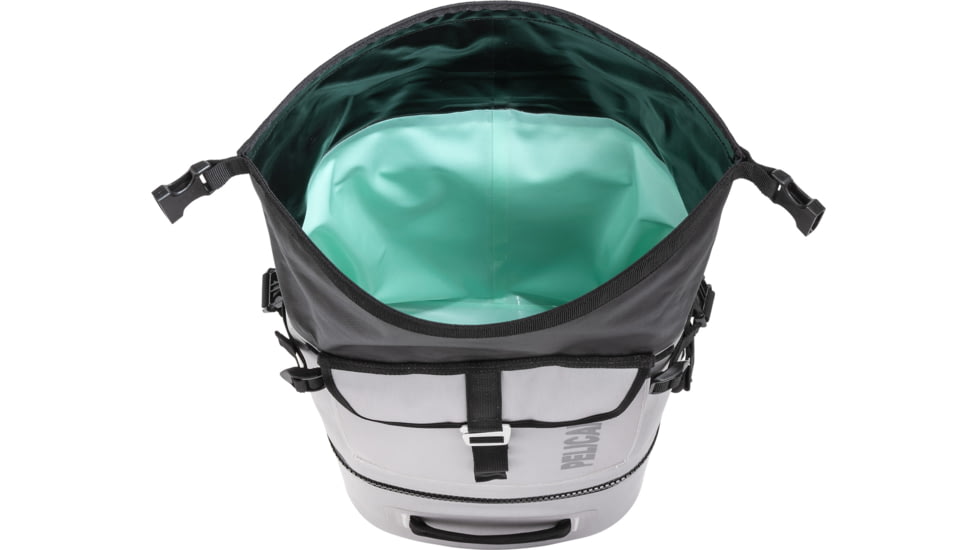 Pelican Dayventure Backpack Soft Cooler, 18.36 L, Light Grey, SOFT-CBKPK-LGRY