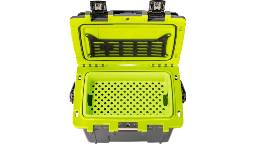 Pelican Elite Hard Cooler, 13.25 L, Dark Grey/Earth Green, 14Q-1-DKGRYEGRN