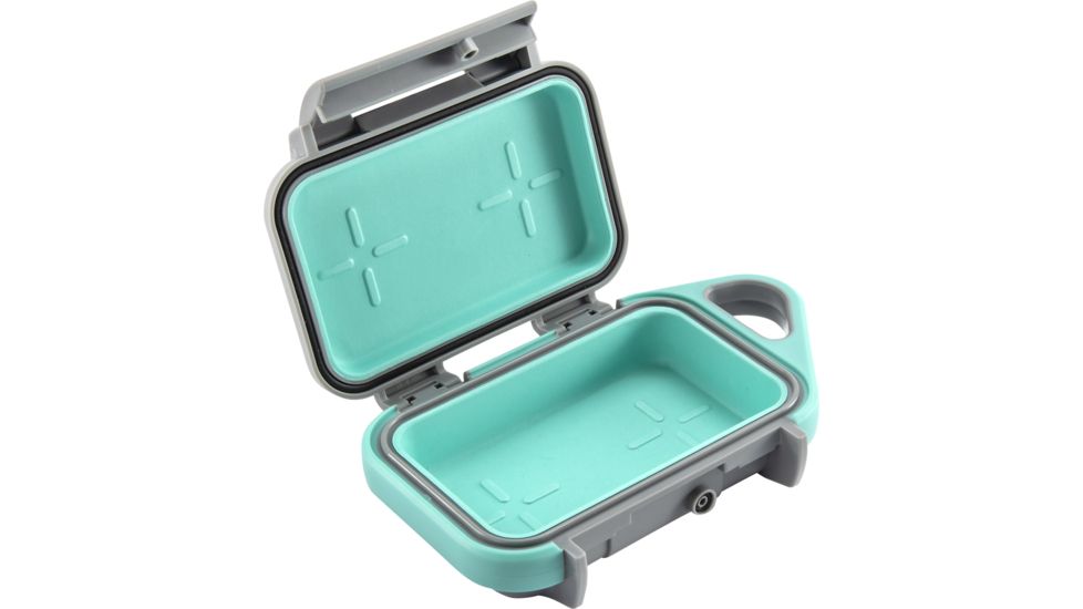 Pelican Go Case G10, Slate/Teal, Small, GOG100-0000-GRY
