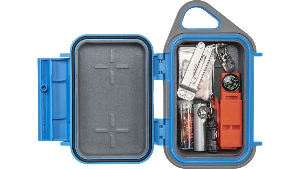 Pelican Go Case G10, Surf Blue/Grey, Small, GOG100-0000-BLU