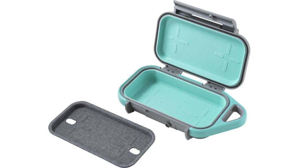 Pelican Go Case G40, Slate/Teal, Large, GOG400-0000-GRY