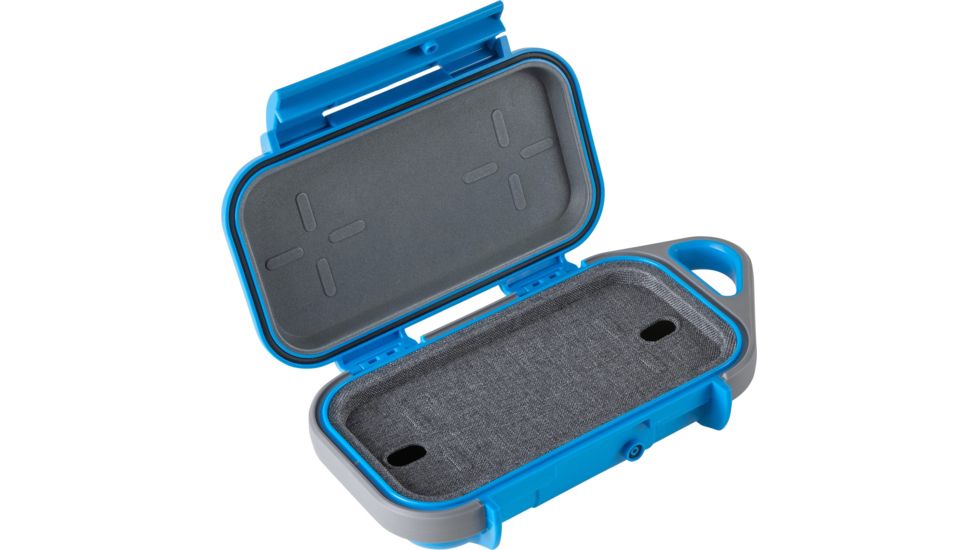Pelican Go Case G40, Surf Blue/Grey, Large, GOG400-0000-BLU