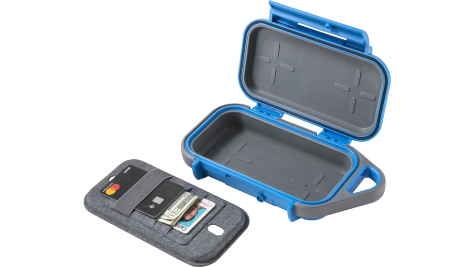 Pelican Go Case G40, Surf Blue/Grey, Large, GOG400-0000-BLU