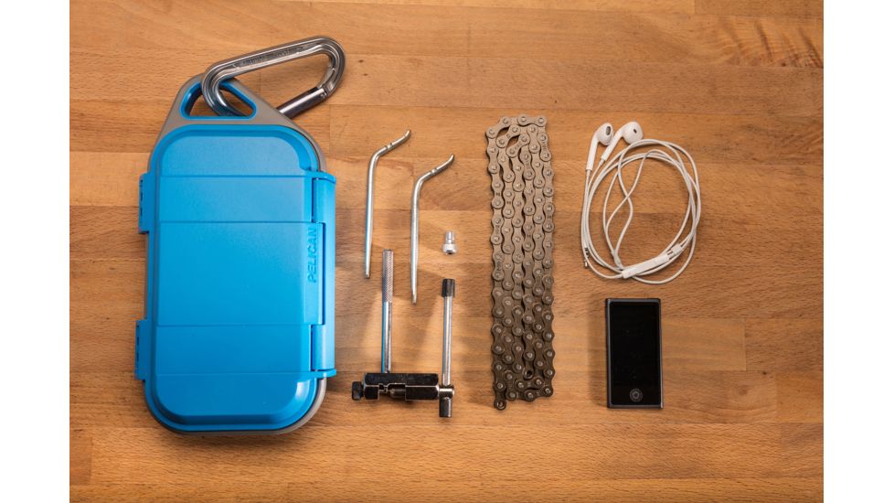 Pelican Go Case G40, Surf Blue/Grey, Large, GOG400-0000-BLU