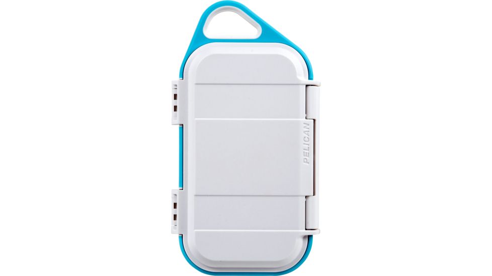 Pelican Go Case G40, White/Aqua, Large, GOG400-0000-WHT