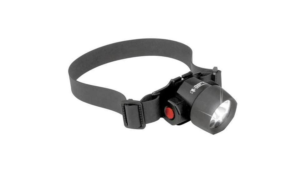 Pelican 2620 HeadsUp Lite Hands Free Xenon/LED Flashlight, Black Flashlight 2620C