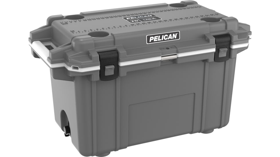 Pelican IM Elite Cooler, White, 70 QT, 70Q-1-DKGRYWHT