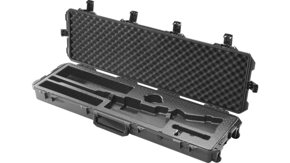 Pelican Storm Cases iM3300 Storm Case with Molded Foam Interior for Rifles, Black, IM3300-00004
