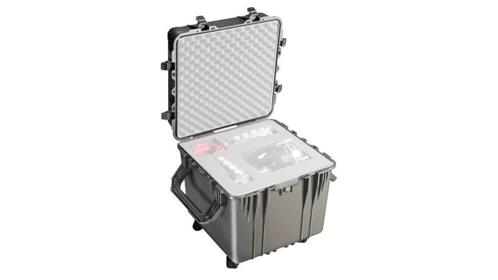Pelican Large Black Cube Watertight Protector Case 0350NF - No Foam 0350-001-110