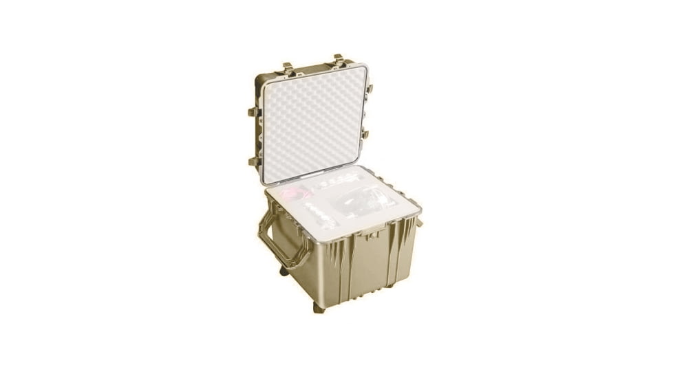 Pelican Large Cube Desert Tan Case 0350NF no Foam