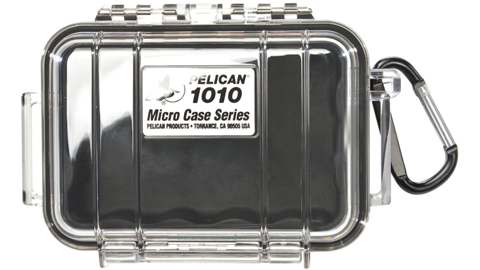 Pelican Micro Case 1010 - Clear Black Dry Box