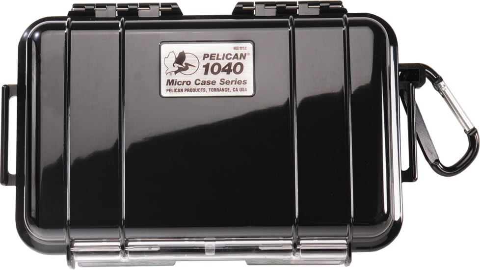 Pelican Micro Case 1060 - Clear Black Dry Box