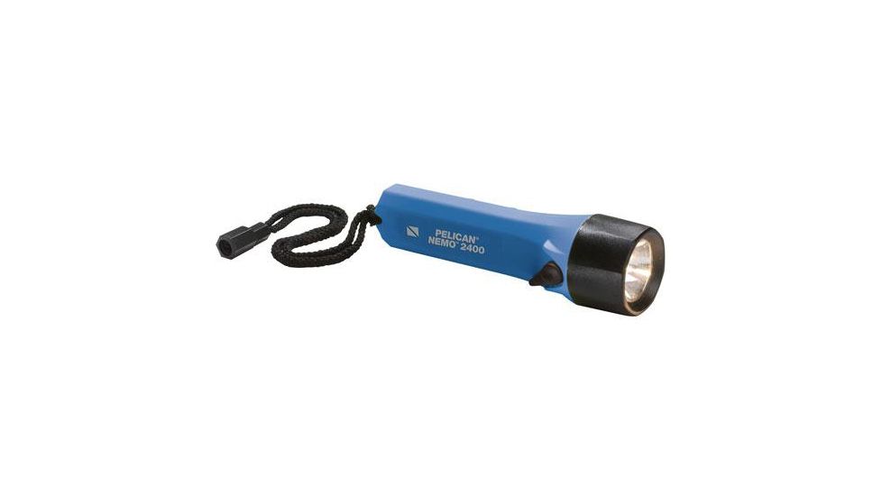 Pelican Nemo 2400N Xenon 4AA Waterproof Flashlights - Blue 2400-017-127