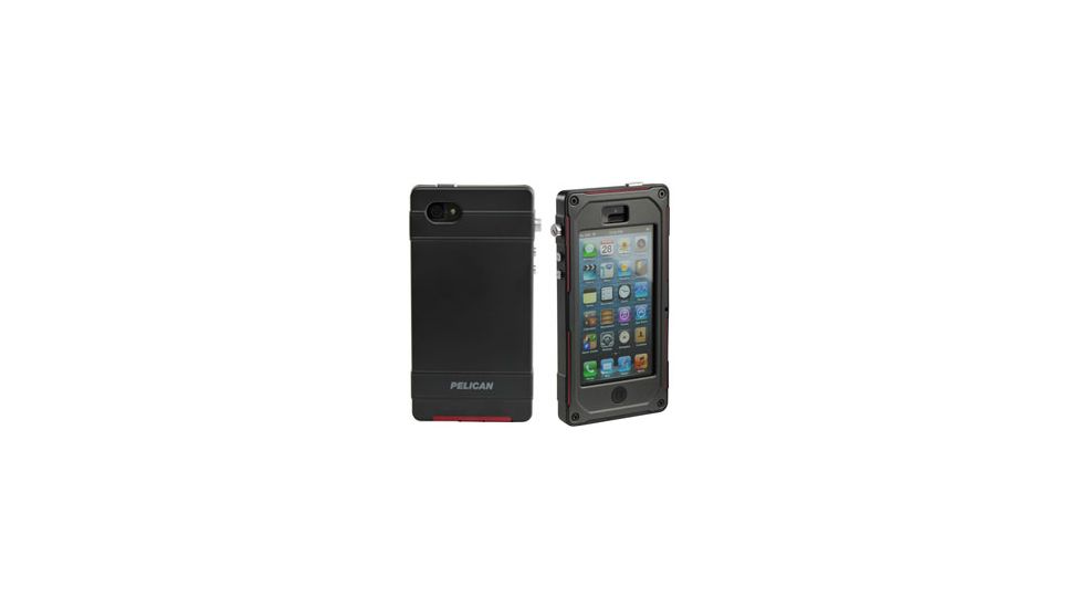 Pelican Progear Vault Series For Iphone 5, Black/Red/Dark Gray CE1180-I50A-1AC