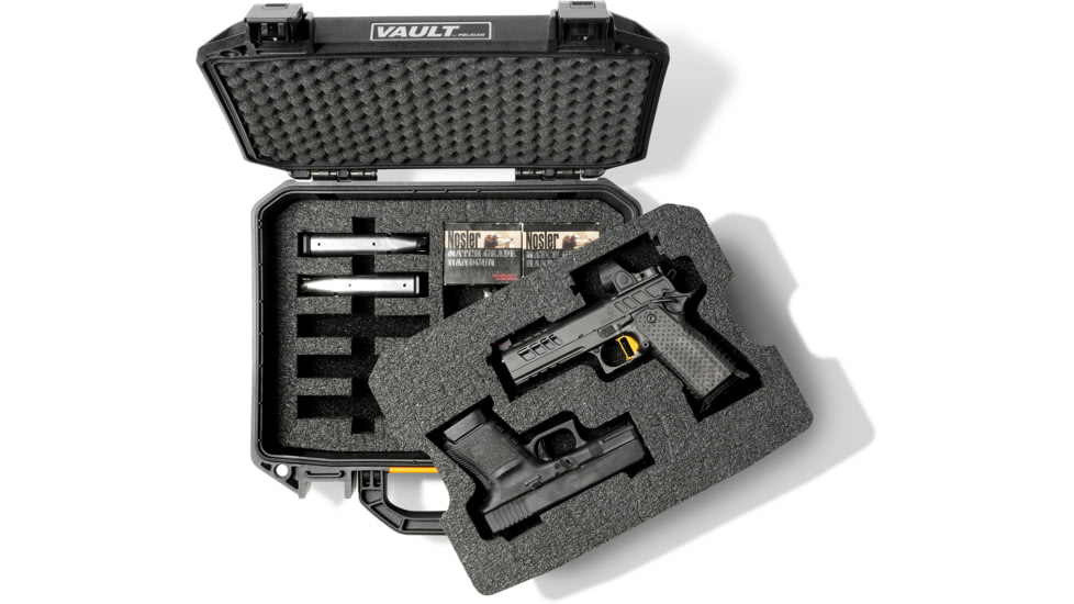 Pelican V200PF2 Vault Universal 2 Pistol Case