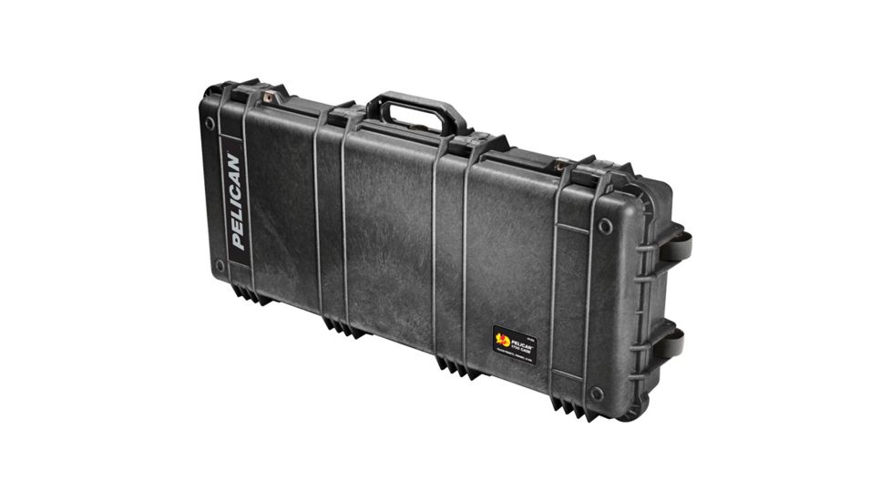 Pelican Protector Long Case, 35.8 x 13.5 x 5.3in, Black, 1700BLACK