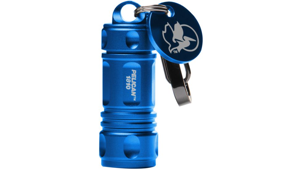 Pelican Progear 1810C LED Keychain Flashlight, Blue, 018100-0100-120
