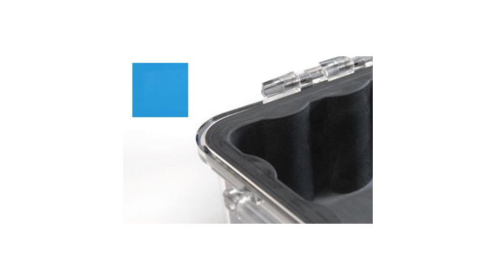 Pelican Replacement Case Liner 1022 for Pelican MicroCase 1021, Aqua Blue 1022-965-128