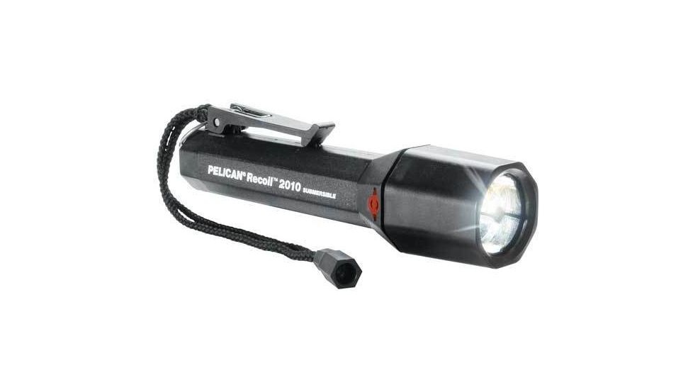 Pelican SabreLite 2010 LED Waterproof Flashlight, Black 2010-016-110