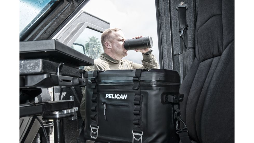 Pelican Sc24,soft Cooler,24 Cans Black - SOFT-SC24-BLK