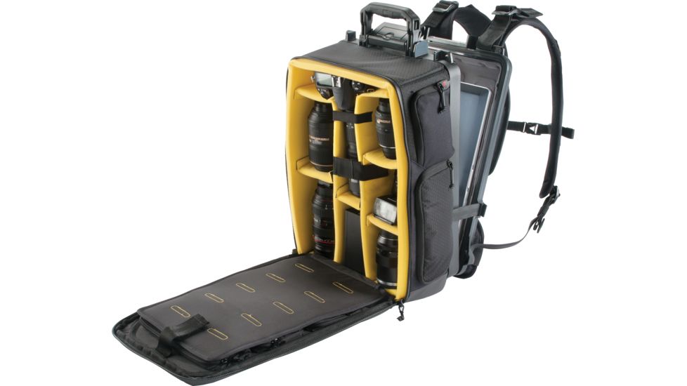 Pelican Sport Elite Laptop-Camera Backpack, Black S115