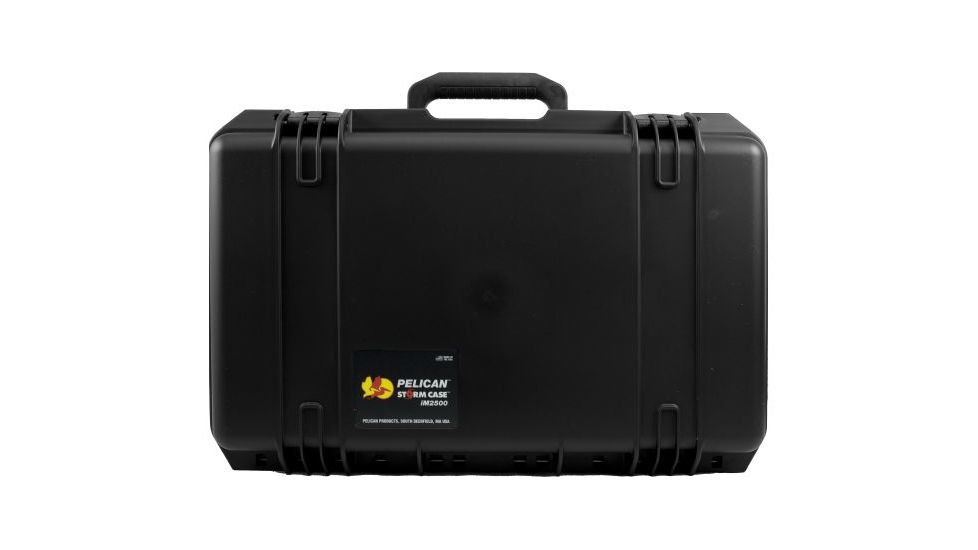 Pelican Storm Cases iM2500 Dry Box, 21.7x14.1x8.9in, Black, No Foam iM2500-00000