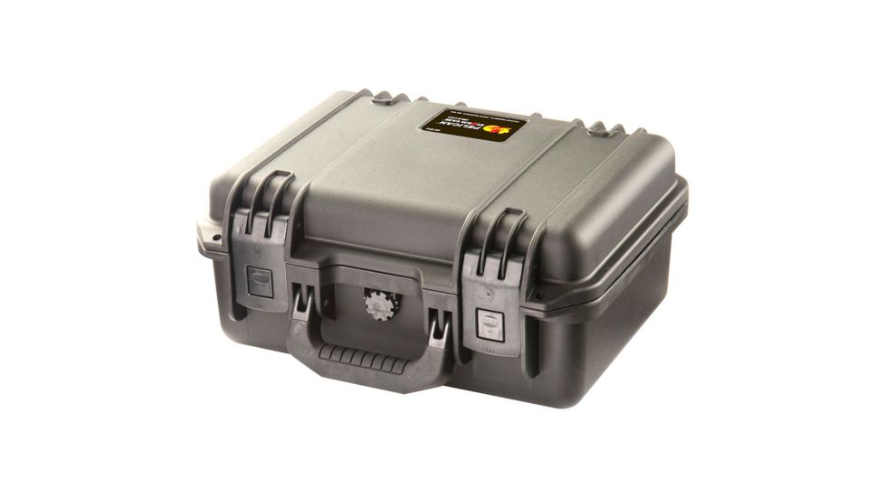 Pelican Storm Cases iM2100 Case- With foam  13X9.2X6.0in, Grey STMIM210010001