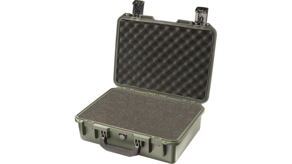 Pelican Storm Cases iM2300 Dry Box, 18.2x13.4x6.7, Olive, Cubed Foam iM2300-30001