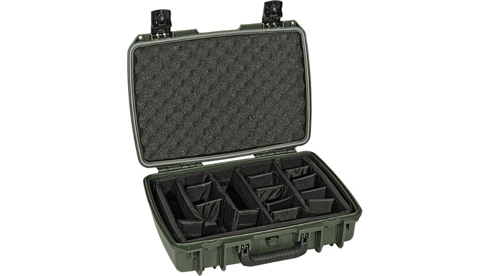 Pelican Storm Cases iM2370 Dry Box, 20x14.7x5.8in Exterior - Olive, Padded Div iM2370-30002