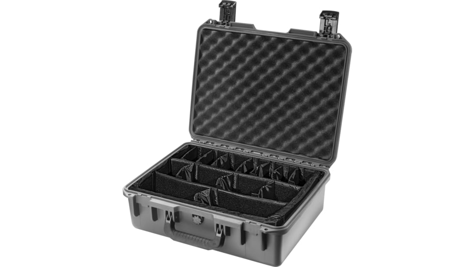Pelican Storm Cases iM2400 Dry Box, 18x13x6.7in Interior, Black, Padded Divider iM2400-00002