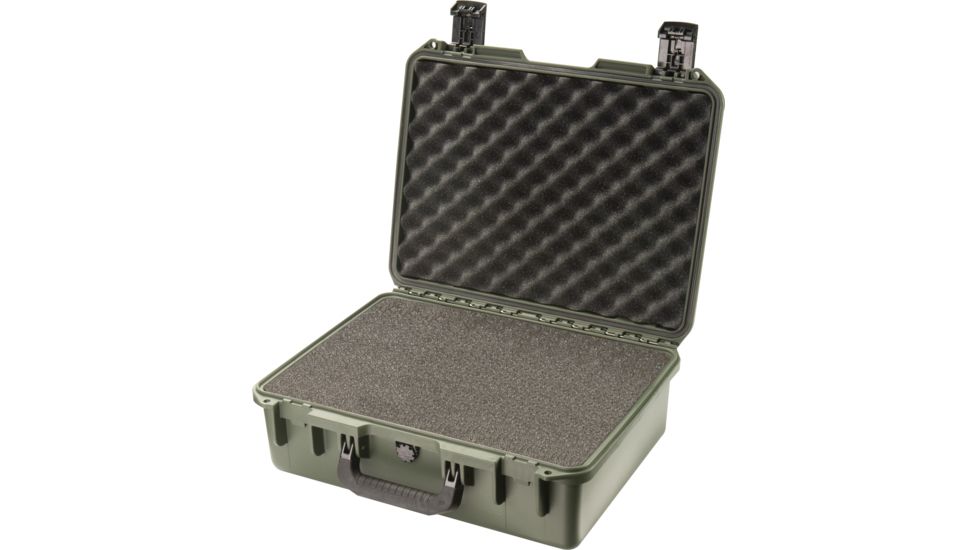 Pelican Storm Cases iM2400 Dry Box, 18x13x6.7in Interior, Olive, Padded Divider iM2400-30002
