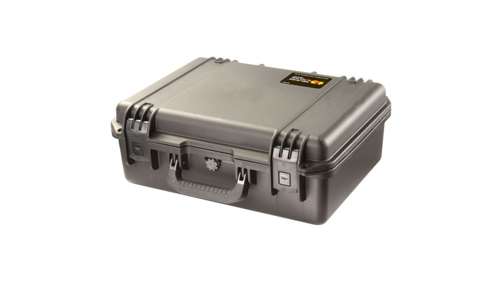 Pelican Storm Cases iM2400 Gun Case  18X13X6.7in w/Dividers, Grey STMIM240010002