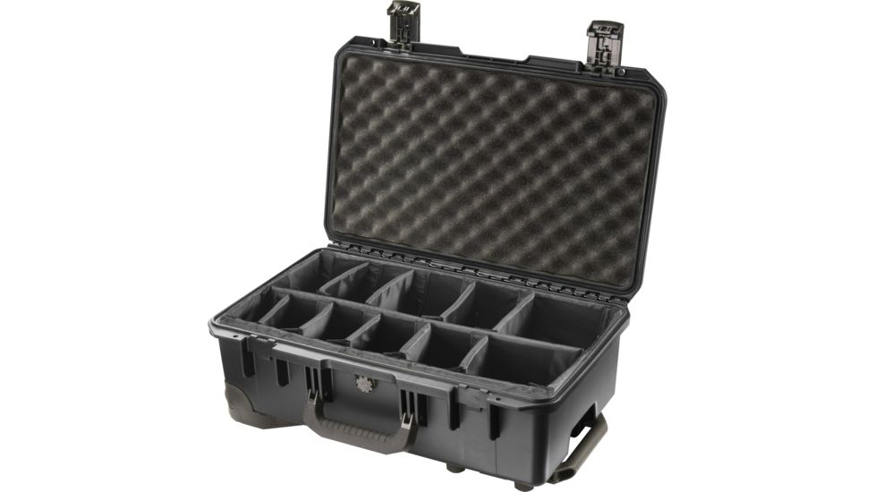 Pelican Storm Cases iM2500 Gun Case 20X11.5X7.2IN w/Dividers, Grey, IM250010002