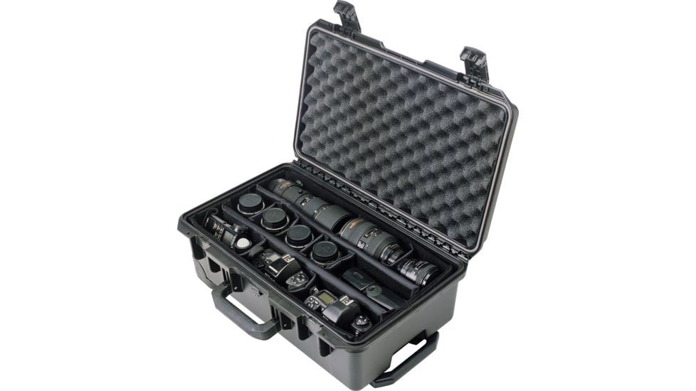 Pelican Storm Cases iM2500 Gun Case 20X11.5X7.2IN w/Dividers, Grey, IM250010002
