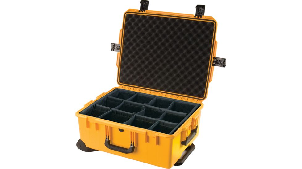 Pelican Storm Cases iM2720,24.6x19.7x11.7in, Yellow, Padded Divider iM2720-20002
