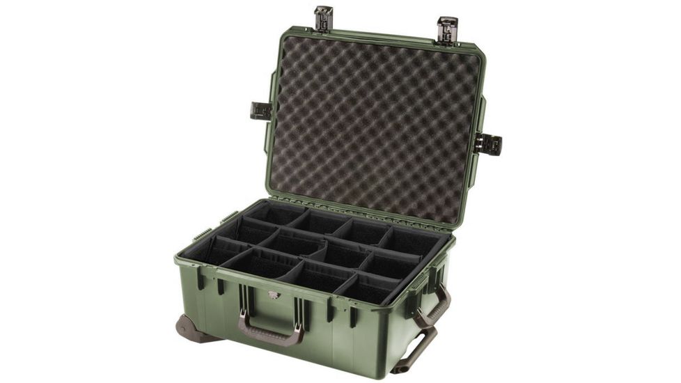 Pelican Storm Cases iM2720,24.6x19.7x11.7in, Olive, Padded Divider iM2720-30002