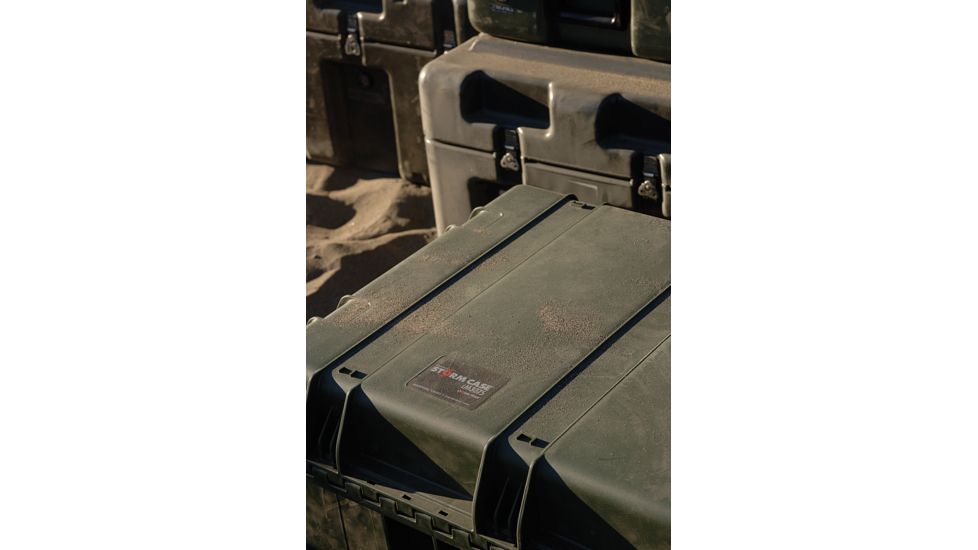 Pelican Storm Cases iM3075 Dry Box w/Wheels, 33.31x24.25x19.27in, Olive, Cubed Foam iM3075-30001