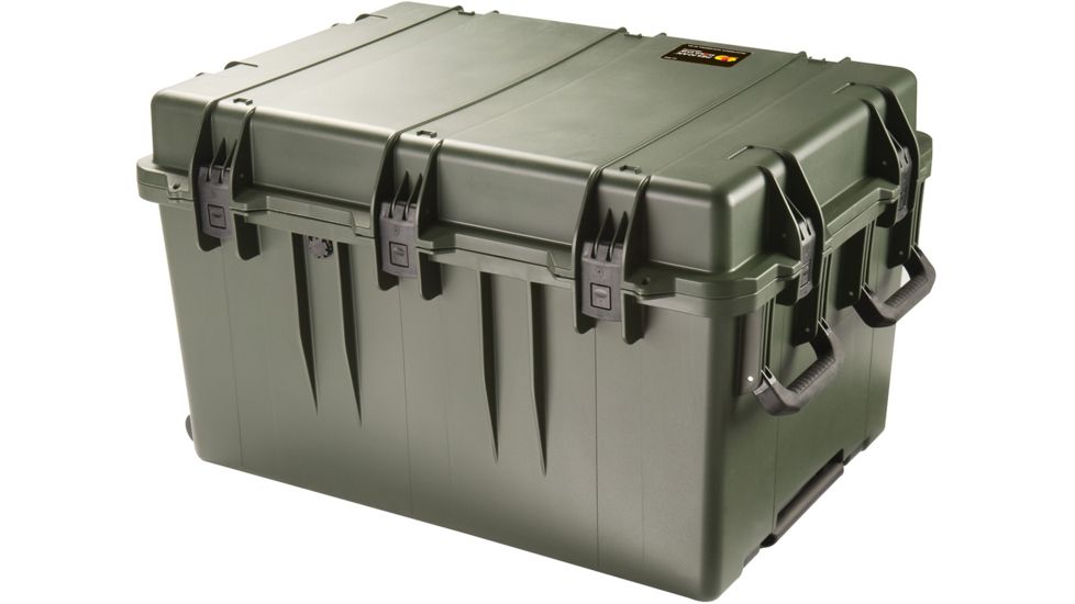 Pelican Storm Cases iM3075 Dry Box w/Wheels, 33.31x24.25x19.27in, Olive, No Foam iM3075-30000