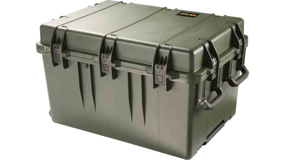Pelican Storm Cases iM3075 Dry Box w/Wheels, 33.31x24.25x19.27in, OD Green, No Foam w/ Utility Organizer IM3075-30000-U-ORG