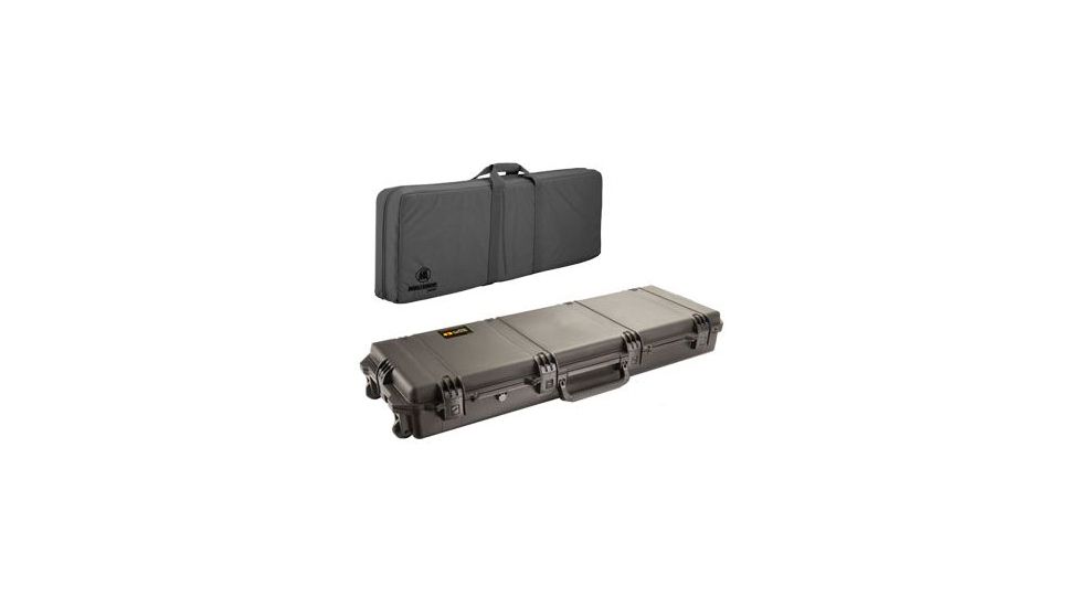 Pelican Storm Cases IM3100 Case, Black w/Black FieldPak Soft Bag