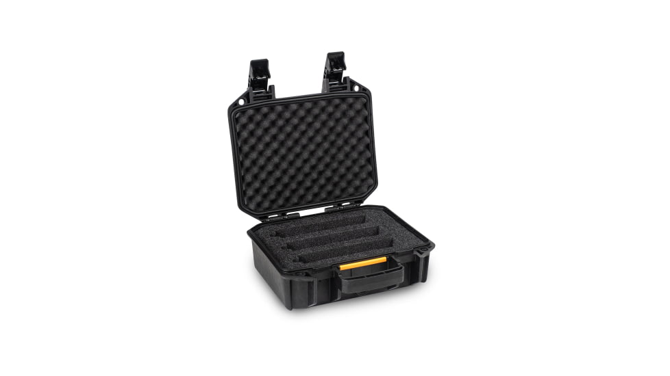 Pelican V100PF3 Vault Suppressor Case, Black, VCV100-0360-BLK-01