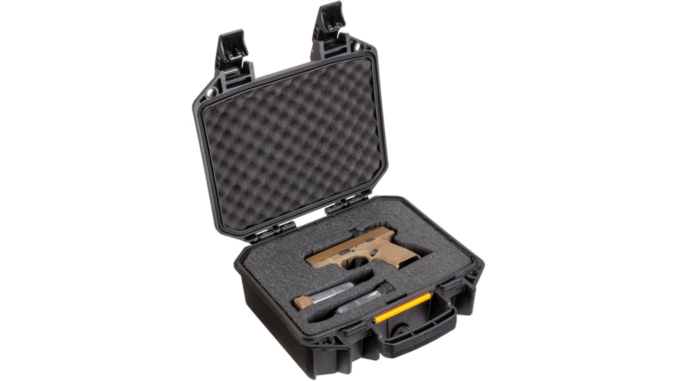 Pelican V100PF1 Vault Universal Pistol Case, Black, V100, VCV100-0060-BLK