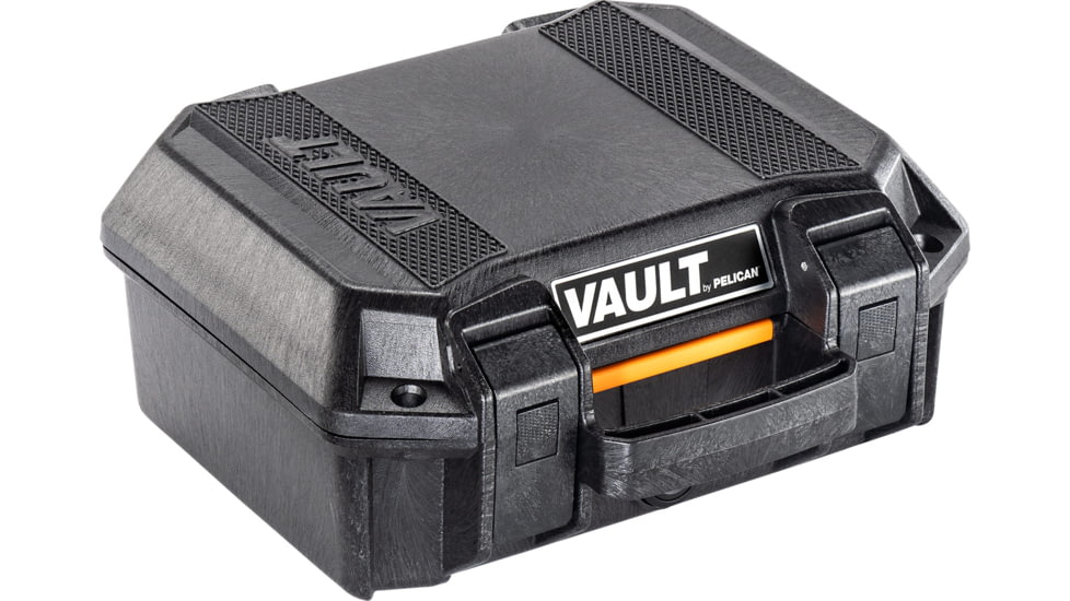 Pelican V100PF1 Vault Universal Pistol Case, Black, V100, VCV100-0060-BLK