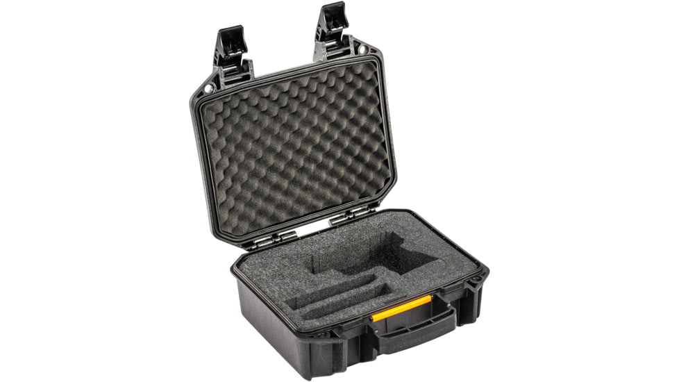 Pelican V100PF1 Vault Universal Pistol Case, Black, V100, VCV100-0060-BLK